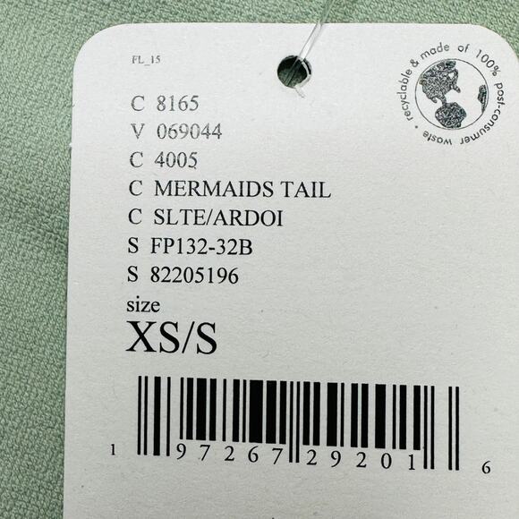 Free People Intimately Cropped Top Wide Strap Mermaids Tail Women's XS/S NWT - Picture 6 of 6